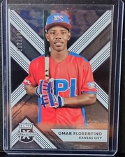 2018 Panini Elite Extra Omar Florentino #ed 987/999 #119 Kansas City Royals