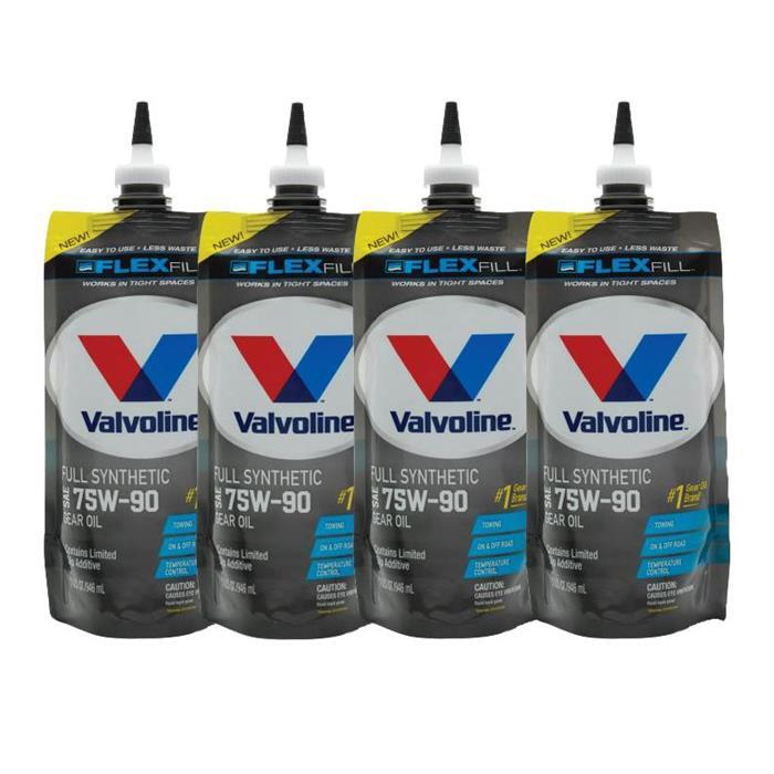Valvoline 889785 Full Synthetic 75W90 Gear Oil, 4 Quarts | eBay