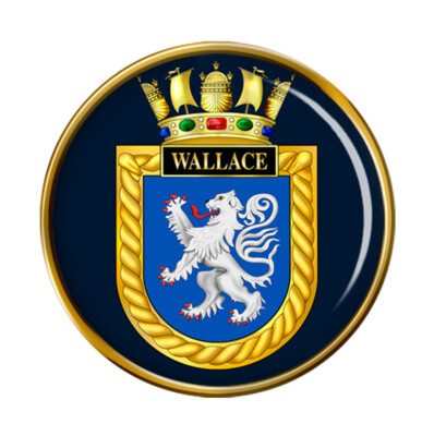 Hms Wallace, Royal Navy Anstecker Abzeichen