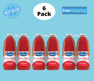 Ocean Spray Ruby Red Grapefruit Juice, 6 pk./96 oz. (No Ship to CA)