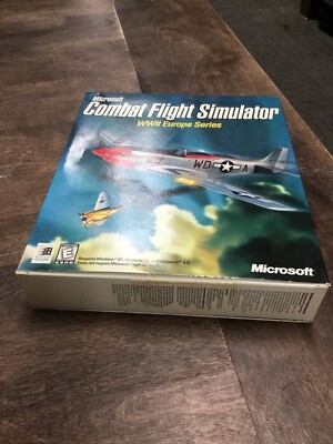 Microsoft Combat Flight Simulator WWII Europe Series PC Game with