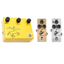 Mosky Silver/Golden Horse K-C DRIVE OVERDRIVE Guitar Effect Pedal True Bypass