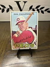 1967 Topps Don Pavletich Cincinnati Reds #292 Poor