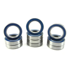TRB RC 12x18x4mm Precision Ball Bearings ABEC 3 Rubber Sealed BLU (10)