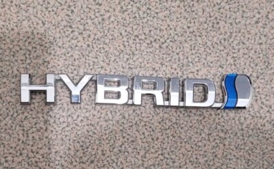 Hibride Toyota RAV4 XA40 Yaris Logo Des Emblems Der Rechten Oder Linken Flügel