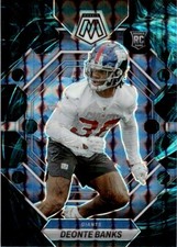 2023 Panini Mosaic Genesis SP Deonte Banks RC New York Giants #309