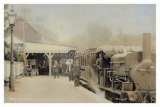rpc6998 - Train at Bembridge Railway Station , Isle of Wight - print 6x4