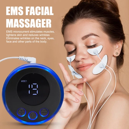 Dispositivo viso Electirc V EMS viso sottile a forma di V lifting viso antirughe - Foto 10 di 31