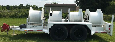 Hanney Electric Motor Powered Cable Reel Utility Spools - 4