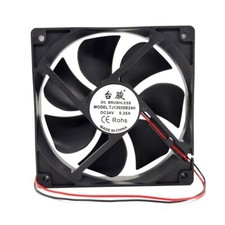 TAIJUN TJ12025B24H DC24V 0.25A 12025 12CM 2pin Cooling Fan