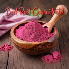 Beet Root Powder Organic Beta Vulgaris 100% EASY Beet Concentrate Heart USA