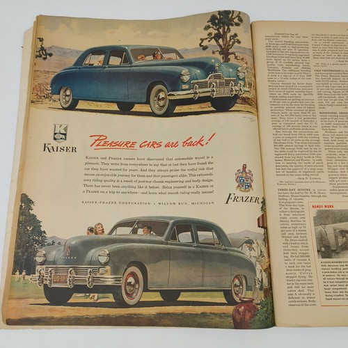 Vintage May 1947 Country Gentleman America's Foremost Rural Paperback Magazine - Picture 2 of 11
