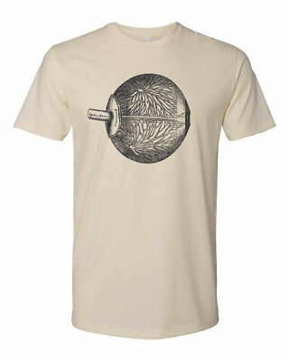 Cottage Cult Clothing Tee T Shirt Cotton Medical Anatomy Victorian Art Eye #2