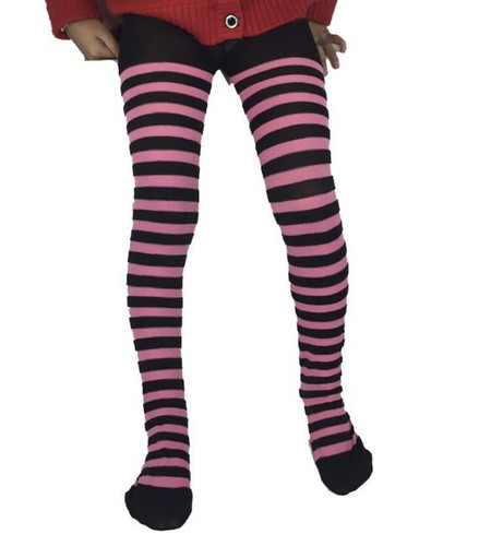 AU Women / Girl Children Elf Xmas Bee Striped Pantyhose Tights Costume Stockings - Picture 27 of 38