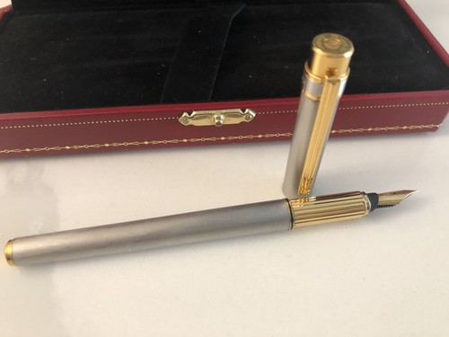 Cartier Santos Fountain Pen Nib Gold 
