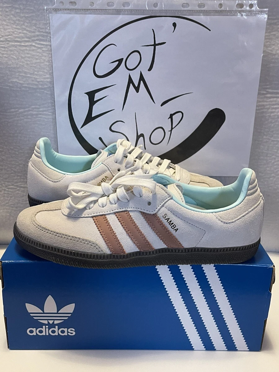 Adidas Samba OG Crystal white Clay Strata ID2024 4-8 NEW