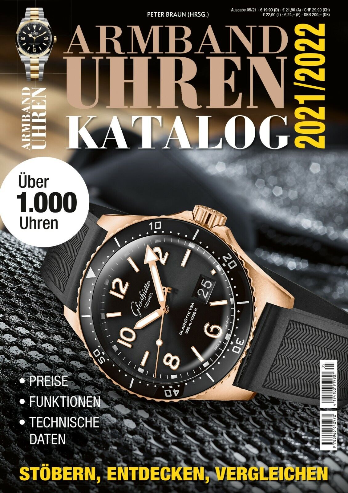 Thumbnail - Armbanduhren Katalog 2021/2022 | Uhren Armbanduhr Rolex Omega Magazin