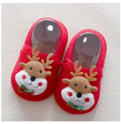 Toddler (5.31 ) Christmas Elk/Reindeer Anti-Slip House Shoes