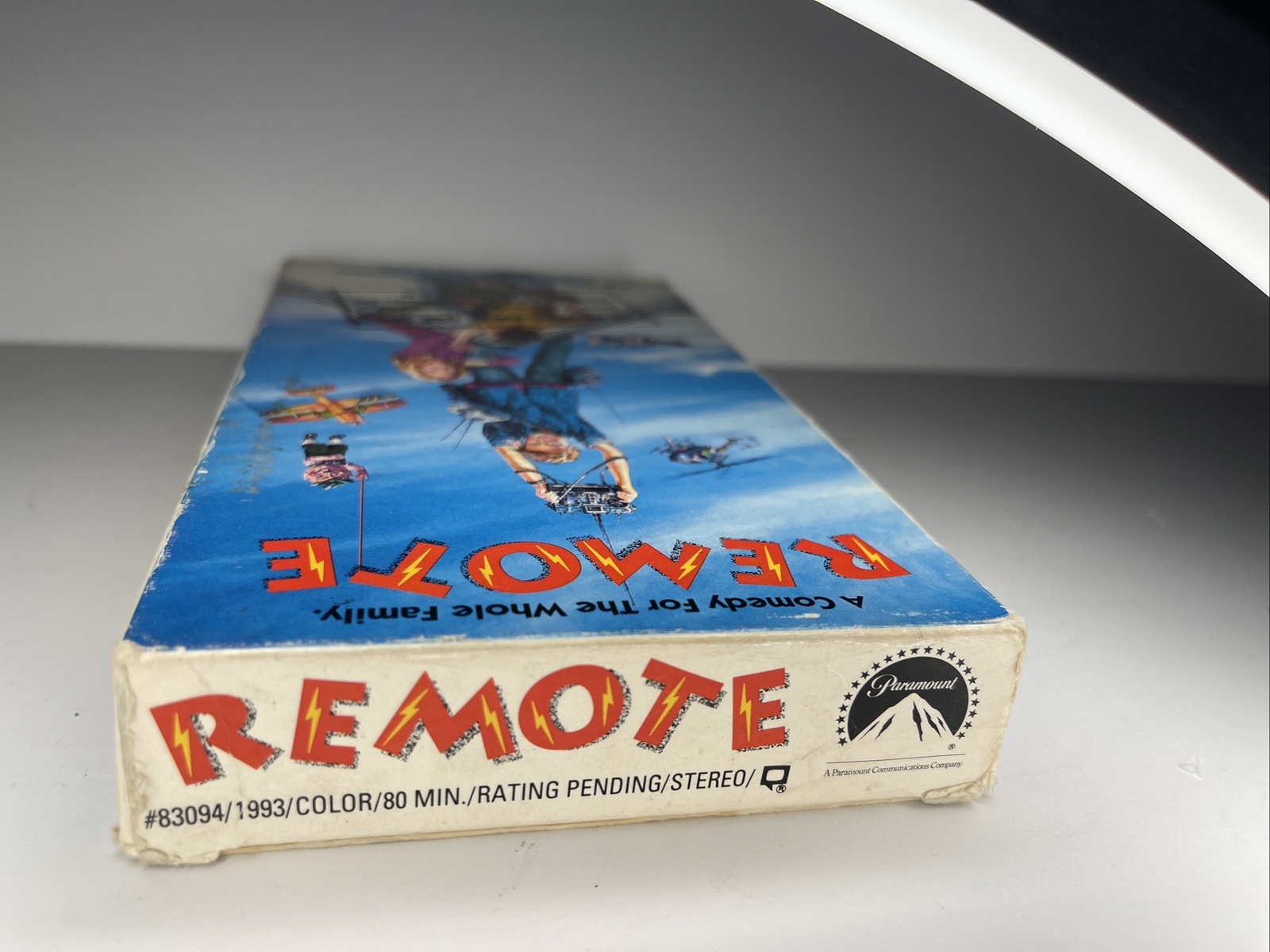 REMOTE 1993 VHS Screener Promo Copy Movie Full Moon/Moonbeam