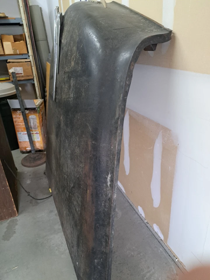 1955 Cadillac Series 75 Limousine Front Hood w/ Emblems and Flying Lady - Image 4 of 4