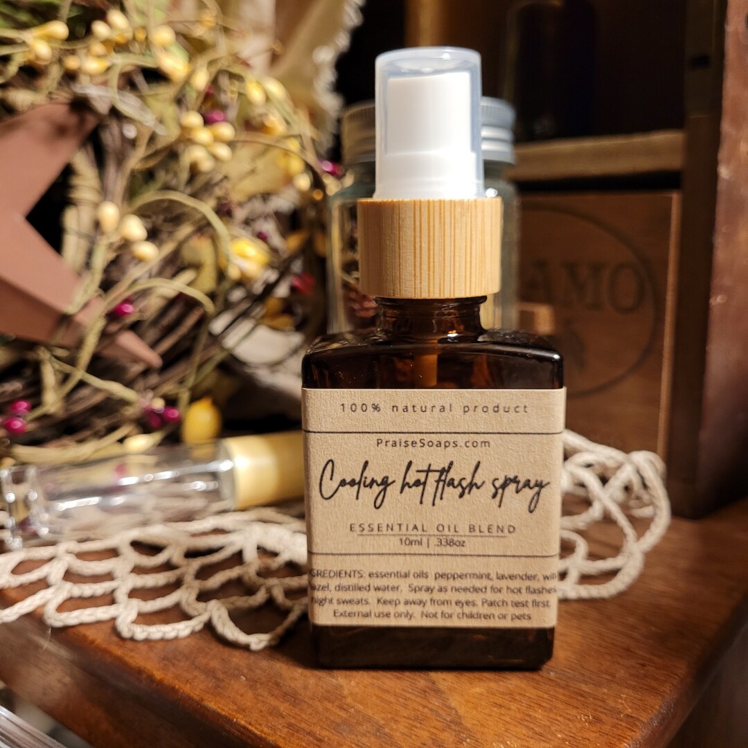 Menopause Essential oil Hot Flash Spray eBay