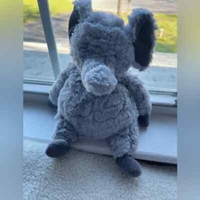 First Impressions macys stuffed bead plush elephant euc