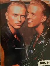 The Bros, Fred Savage, Full Page Vintage Pinup, b