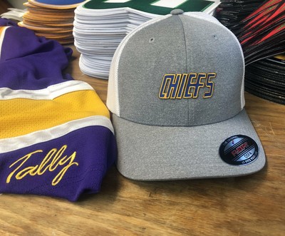 Flex-Fit Hat with a Chiefs crest / logo 