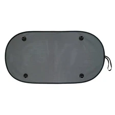 Auto Drive Universal Fit Rear Window Suction Cup Mesh Black Sunshade 1 Pack AD02