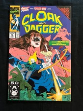 Cloak and Dagger #18 (1991)–Infinity Gauntlet, Ghost Rider, Spider-Man, Mephisto
