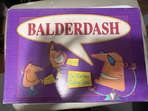 Vintage 1995 BALDERDASH Board Game By Parker Brothers No. 44067 Complete VGC!