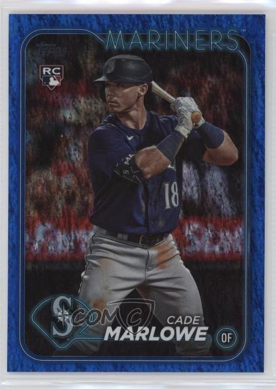 2024 Topps Series 1 Blue Holofoil 451/999 Cade Marlowe #286 16qj