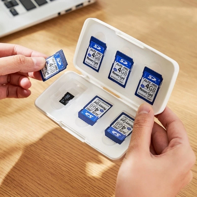 Card Holder Memory Card Case for SD/TF Cards Memory Storage for 6SD and 6TF Care - Image 2 of 4