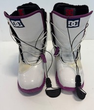 DC Avour 15 Snowboard White Boots Size UK 5.