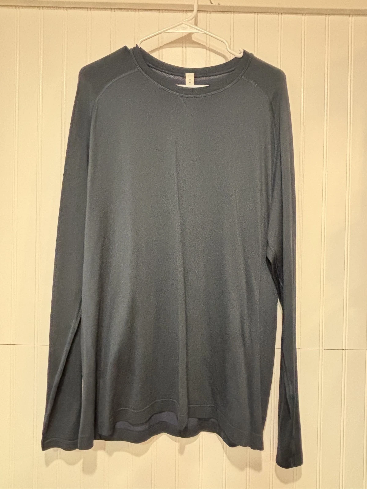 Lululemon Somatic Long Sleeve Shirt Navy Blue Men's Size XL