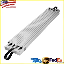 4-7Ft Aluminum Telescoping Work Plank, Adjustable Work Plank 440LBS Capacity