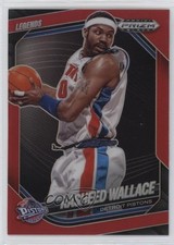 2024-25 Panini Prizm Black Legends Red Prizm /299 Rasheed Wallace #276 02s2