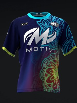 Gradient Garden - Bowling Jersey Men s - Women s - Customize Name & Logo