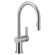 Moen 7622 Cia 1.5 GPM 1 Hole Pull Down Kitchen Faucet - Chrome