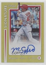 2017 Chronicles Donruss Signature Series Gold 10/25 Magneuris Sierra Auto 0bg8