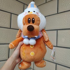 Disney Official Gingerbread Man Plush Toy Goofy Cute Christmas Birthday Gift
