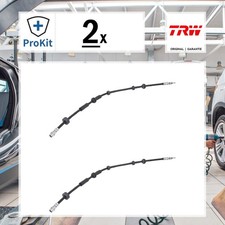 2x ORIGINAL® Trw PHB2080 Bremsschlauch Vorne für Audi Q7 Q8 (4MN 4MT) Q7 Van