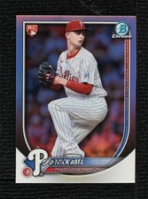 2025 Bowman Chrome SP Rookie Red RC Variation Mick Abel #11 10q4