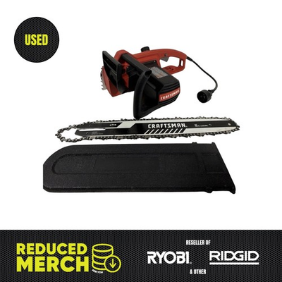 #ad #ad CRAFTSMAN Electric Chainsaw 16 Inch 12 Amp Corded CMECS600 $67.50