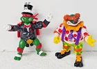 VTG 1992 Playmates TMNT Action Figures Ringmaster Raphael & Circus Clown Mirage
