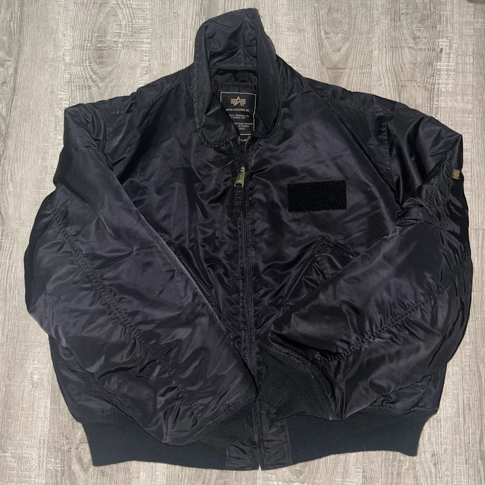 Alpha Industries CWU 45/P NYLON Voladores de Vuelo Aviador Bombardero Chaqueta X-LARGE Foto 4 de 4