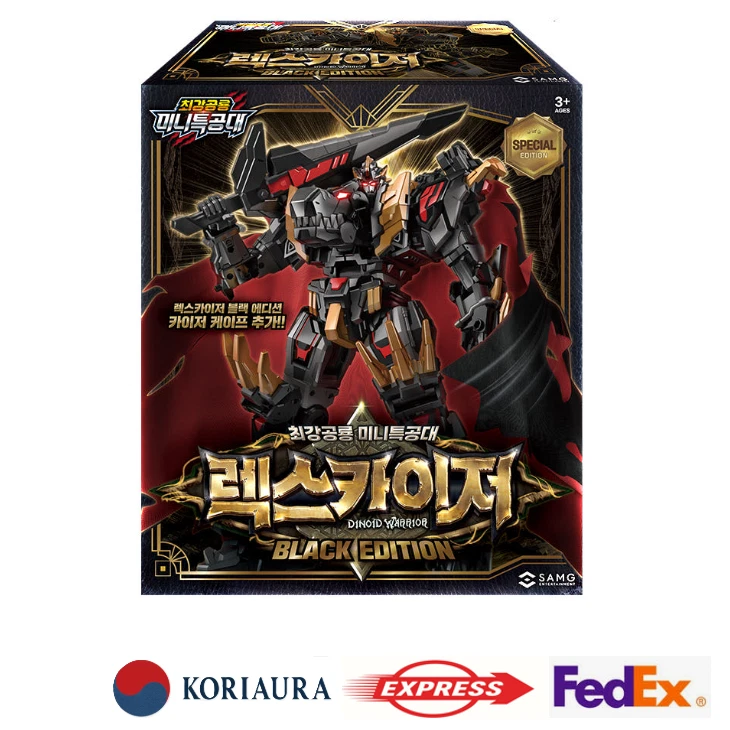 Miniforce Dinoid Warrior REX KAISER BLACK EDITION Limited