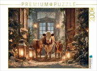Calvendo Puzzle Holy Night In The Stable | 2000 Pieces, Finished Size 35.4 × 26.