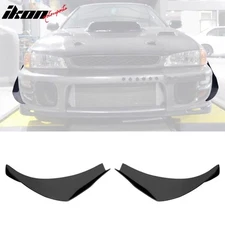 Fits 97-01 Subaru Impreza Front Lip Bumper Aprons Under Splitter PU MDA Style