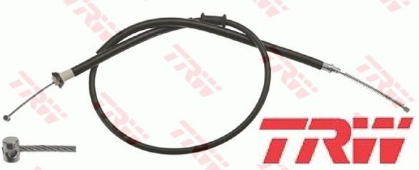 Trw GCH647 Seilzug FüR Feststellbremse Handbremsseil Bremsseil Handbremse-image